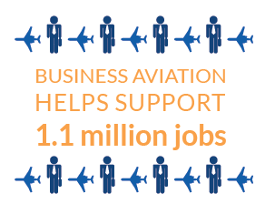 Business aviation means jobs: over 1 million in America #bizav