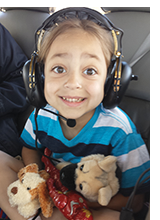 Isaac, 6 years old, Hope Flight Foundation passenger