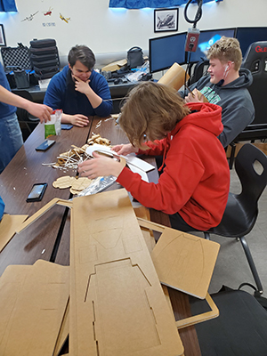 Bismarck aviation academy students build a drone